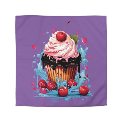 Sweet Treat Microfiber Duvet Cover - Whimsical Cupcake Design for Cozy Home Decor, Cute Bedding, Dessert Lovers Gift, Bedroom [...]