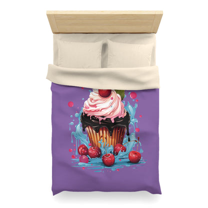 Sweet Treat Microfiber Duvet Cover - Whimsical Cupcake Design for Cozy Home Decor, Cute Bedding, Dessert Lovers Gift, Bedroom [...]
