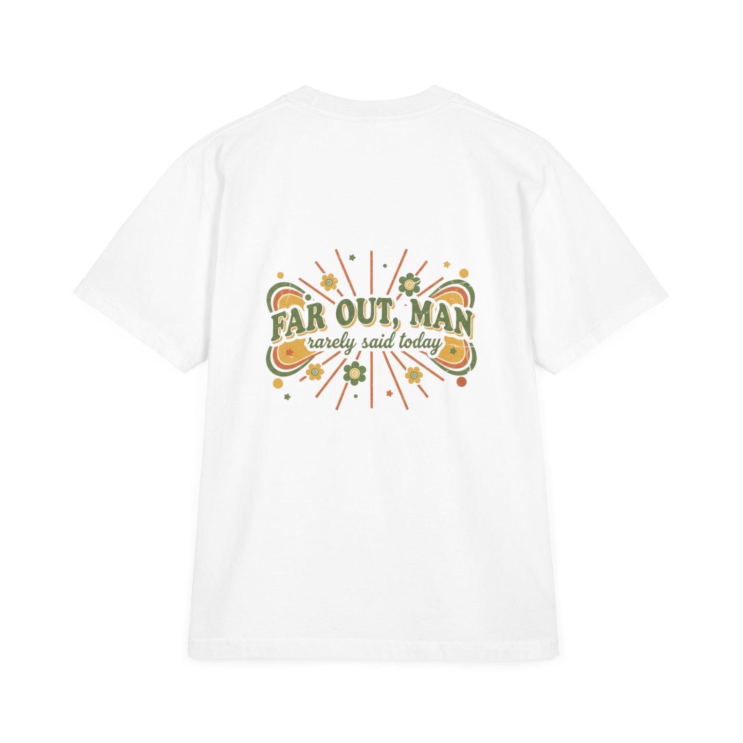 Unisex Garment-Dyed Drop-Shoulder T-Shirt