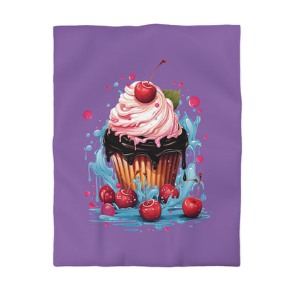 Sweet Treat Microfiber Duvet Cover - Whimsical Cupcake Design for Cozy Home Decor, Cute Bedding, Dessert Lovers Gift, Bedroom [...]