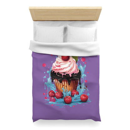 Sweet Treat Microfiber Duvet Cover - Whimsical Cupcake Design for Cozy Home Decor, Cute Bedding, Dessert Lovers Gift, Bedroom [...]