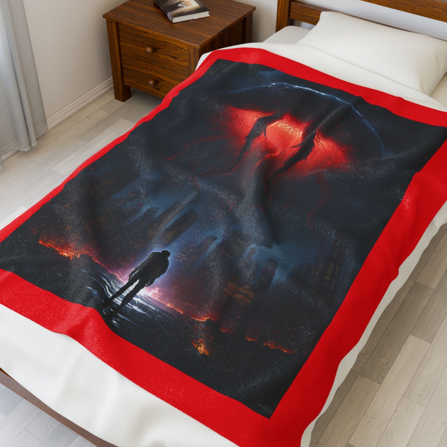 Cosmic Horror Velveteen Plush Blanket | Soft Warm Blanket, Gifts for Science Fiction Lovers, Cozy Home Decor, Unique Birthday Present, [...]