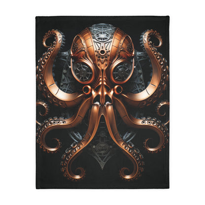 Intricate Art Blankets for Cozy Décor, Unique Gifts for Art Lovers, Decorative Throw, Two-Sided Design, Halloween, Winter Warmth