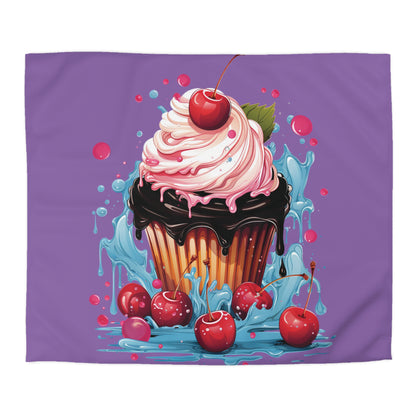 Sweet Treat Microfiber Duvet Cover - Whimsical Cupcake Design for Cozy Home Decor, Cute Bedding, Dessert Lovers Gift, Bedroom [...]