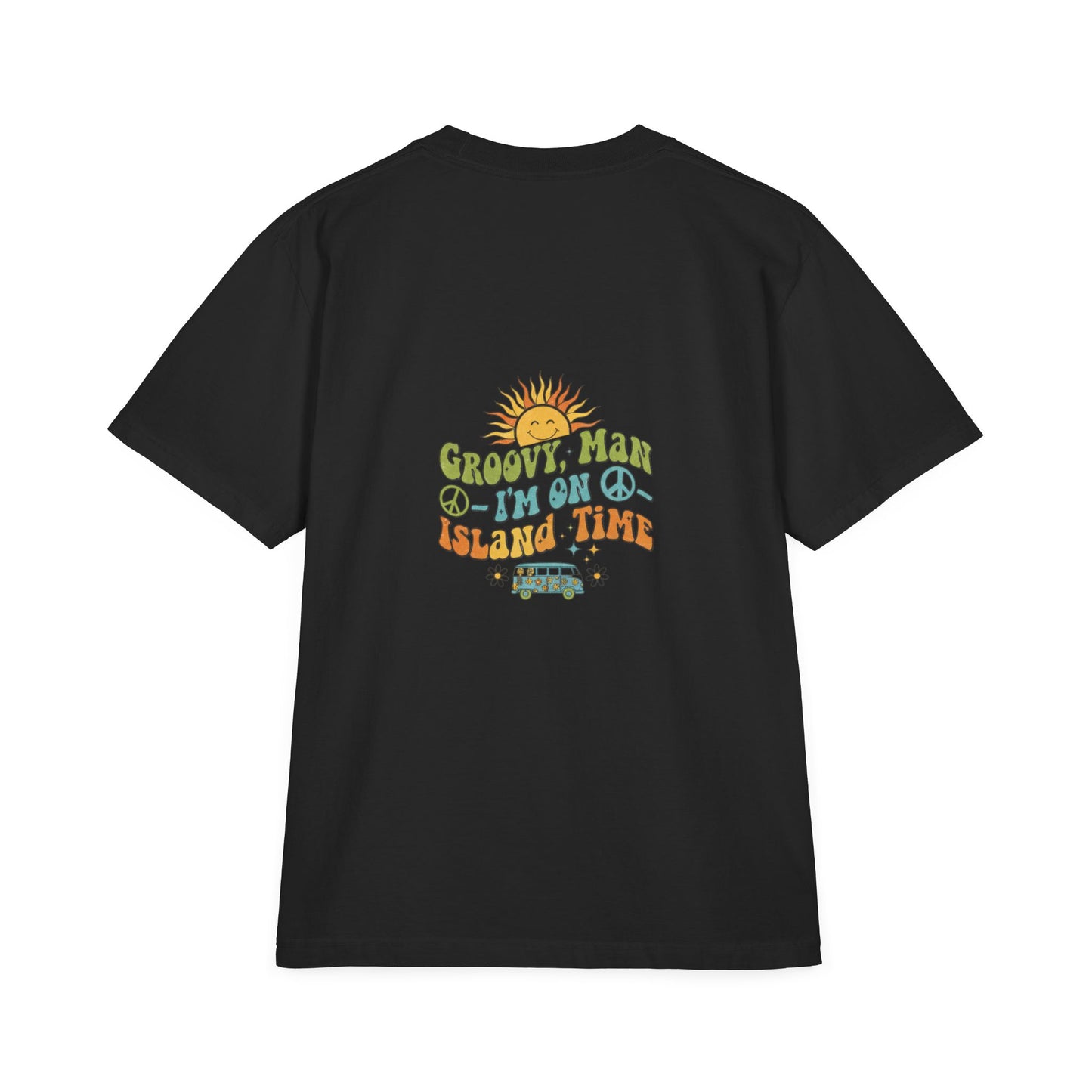 Unisex Garment-Dyed Drop-Shoulder T-Shirt