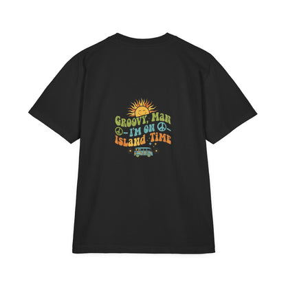 Unisex Garment-Dyed Drop-Shoulder T-Shirt