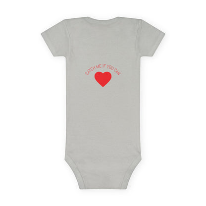 Baby Onesie with Heart Design - Perfect Gift for New Parents, Baby Shower, or Grandparents