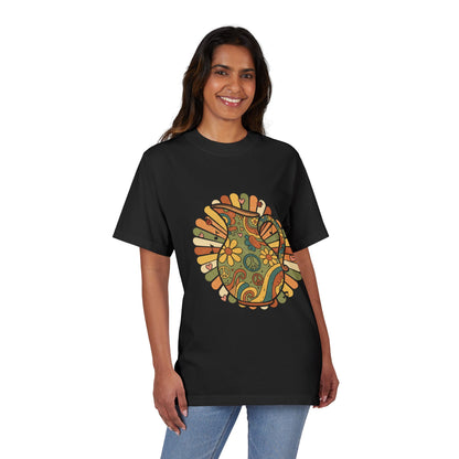 Unisex Garment-Dyed Drop-Shoulder T-Shirt