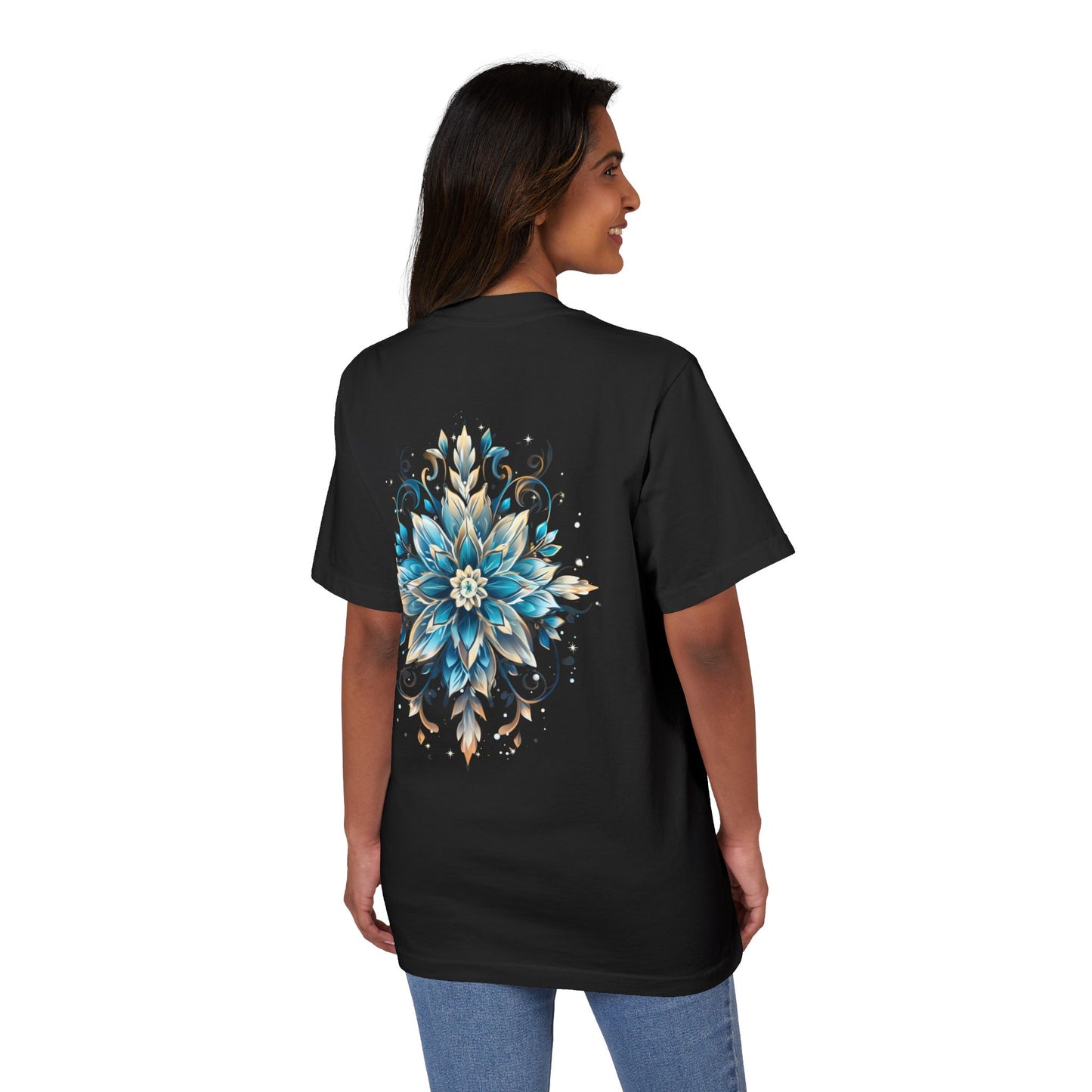 Unisex Garment-Dyed Drop-Shoulder T-Shirt