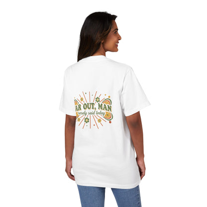 Unisex Garment-Dyed Drop-Shoulder T-Shirt