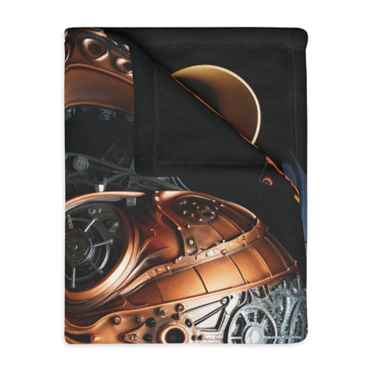 Intricate Art Blankets for Cozy Décor, Unique Gifts for Art Lovers, Decorative Throw, Two-Sided Design, Halloween, Winter Warmth