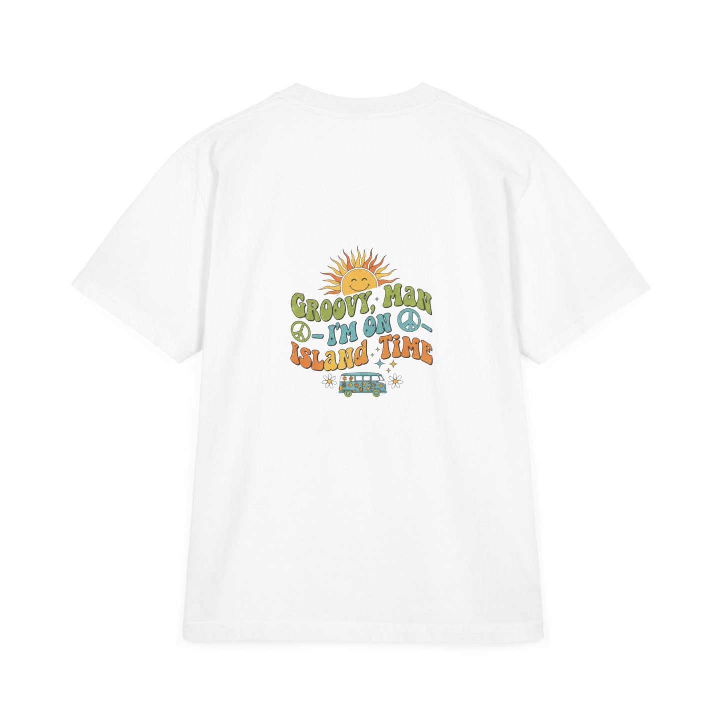 Unisex Garment-Dyed Drop-Shoulder T-Shirt