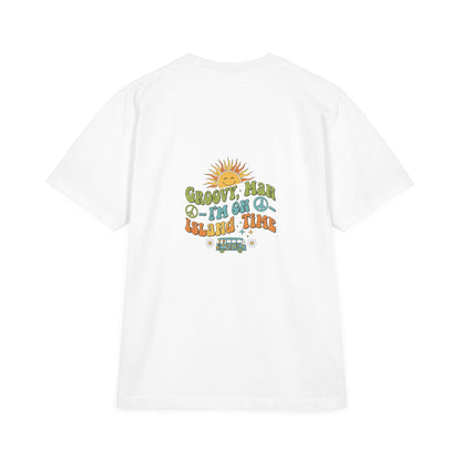 Unisex Garment-Dyed Drop-Shoulder T-Shirt