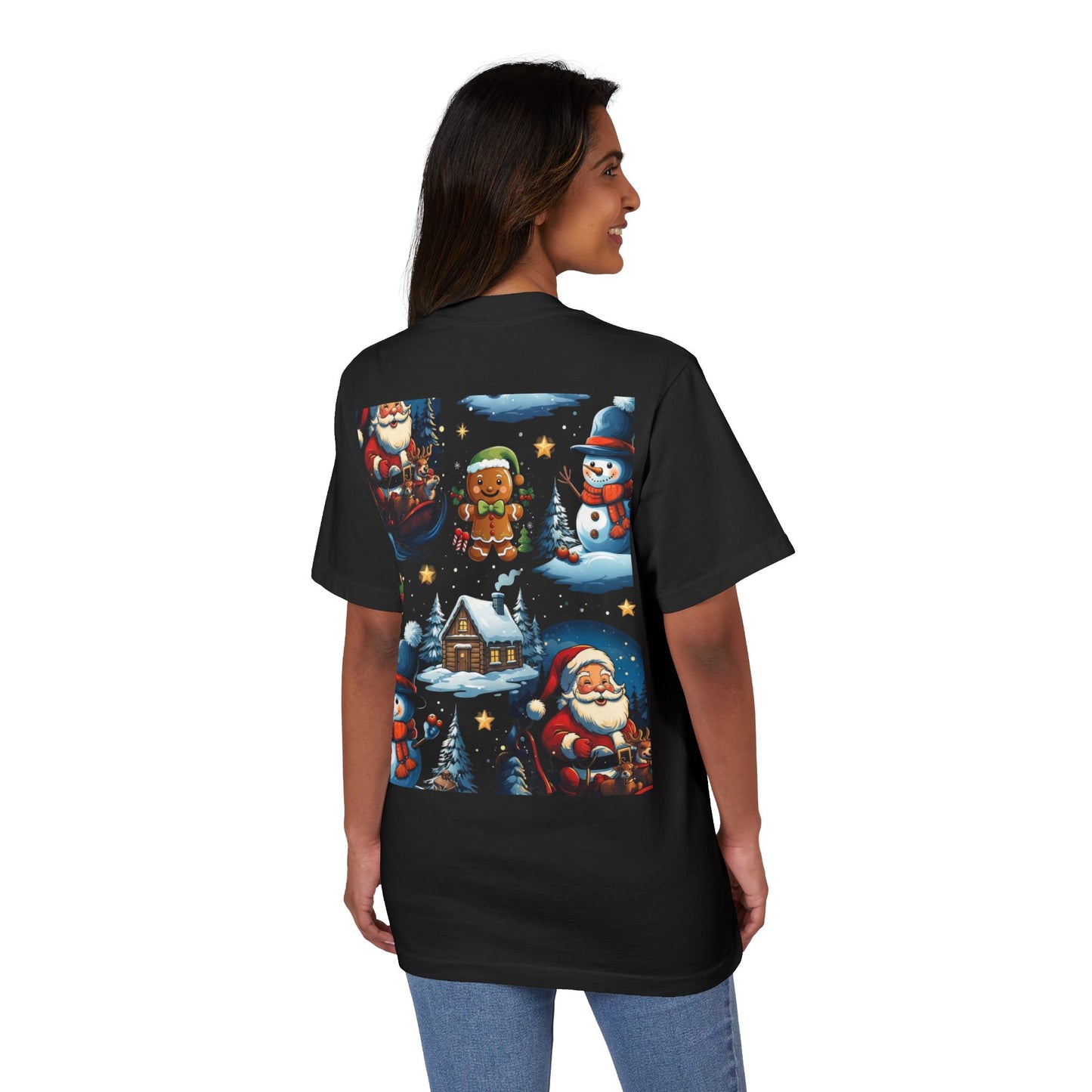 Unisex Garment-Dyed Drop-Shoulder T-Shirt