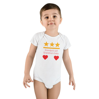 Baby Onesie with Heart Design - Perfect Gift for New Parents, Baby Shower, or Grandparents