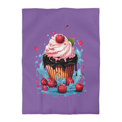 Sweet Treat Microfiber Duvet Cover - Whimsical Cupcake Design for Cozy Home Decor, Cute Bedding, Dessert Lovers Gift, Bedroom [...]